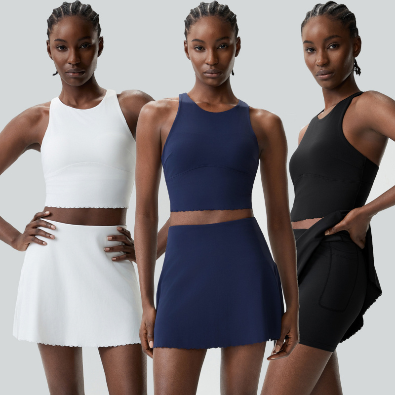 Badminton Outfit - Vêtements de sport pour femme, ensemble
