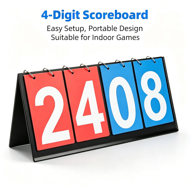 Badminton Score Counter - Tableau de scores à 4 chiffres,