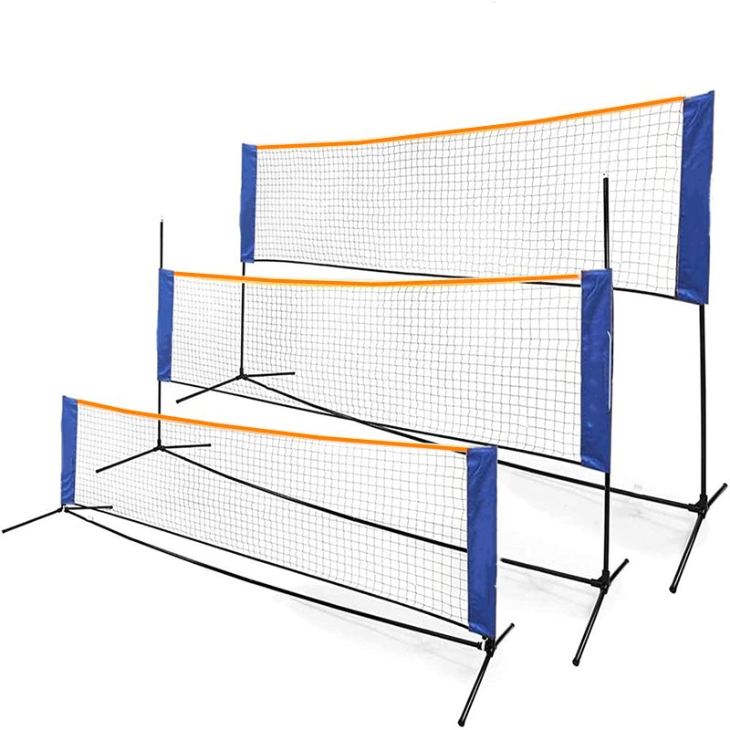 Badminton Score Counter - Filet de badminton portable et réglable,