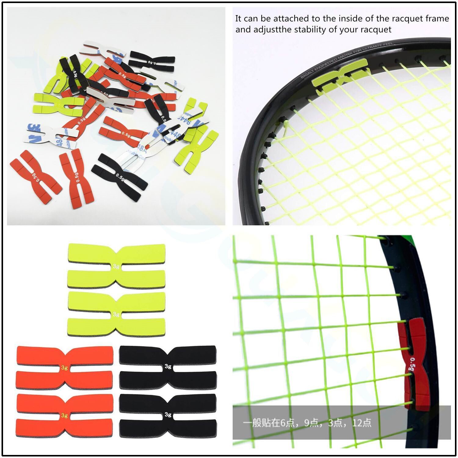 Bandes de poids pour raquette  - Badminton Score Counter avis et prix