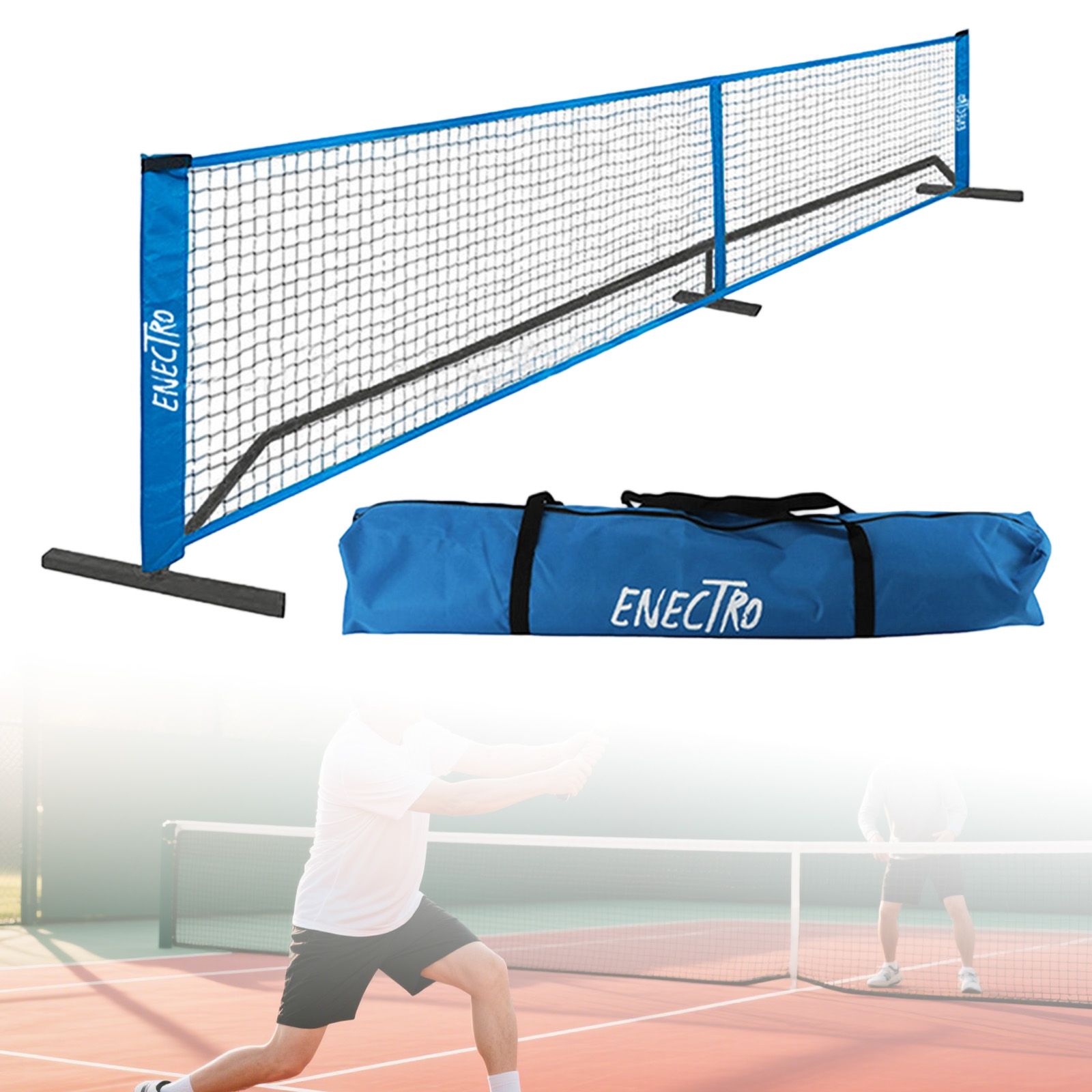 Filet de Pickleball Portable 6 - Badminton Png avis et prix