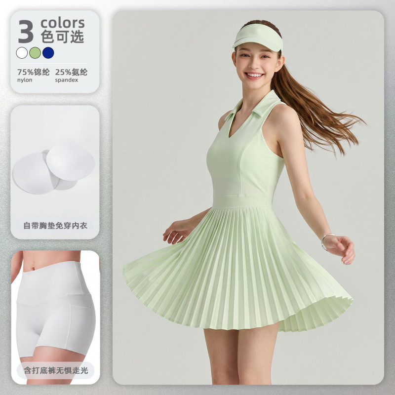 Robe de sport plissée Apex Act - Badminton News avis et prix