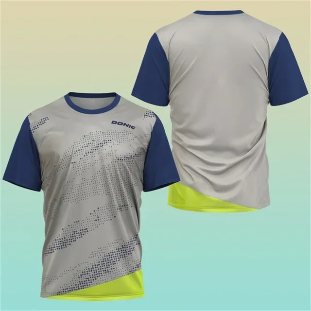 Nouveau T-shirt de sport 3D im - Badminton Png avis et prix
